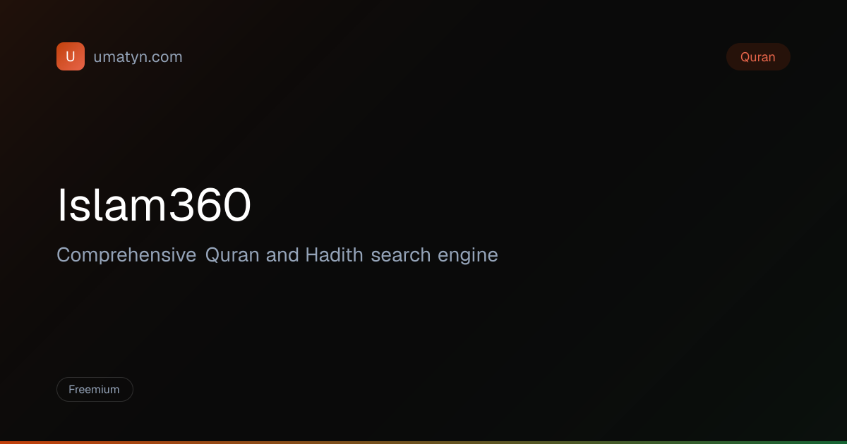 Islam360 — Umatyn
